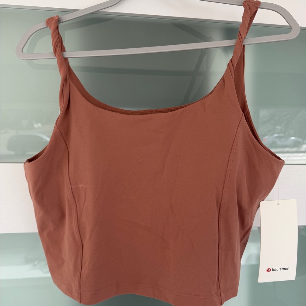 lululemon align twist strap crop tank